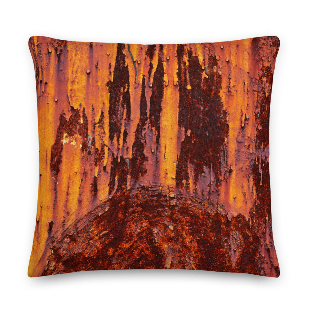 CLOCHARD Grunge Premium Pillow by Gianneli-5