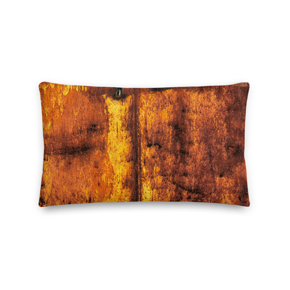 CLOCHARD Grunge Premium Pillow by Gianneli-3