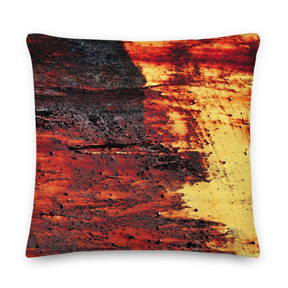 CLOCHARD Grunge Premium Pillow by Gianneli-4