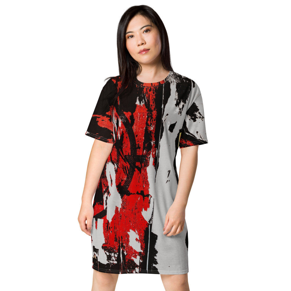 Gianneli Colours T-shirt Dress-2