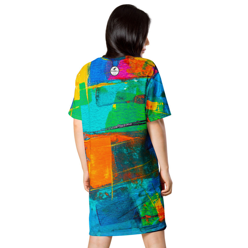 Gianneli Colours T-shirt Dress-3