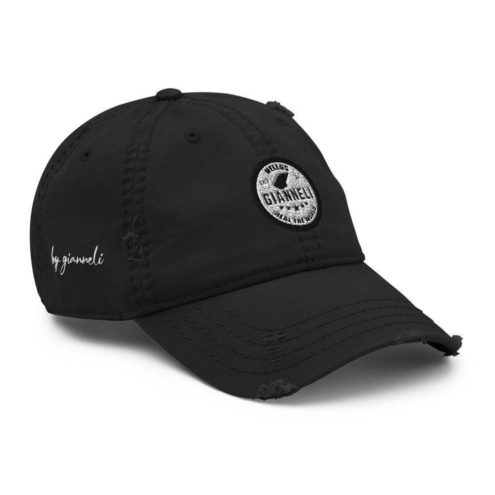 Belgium Heal The World Distressed Hat by Gianneli-5