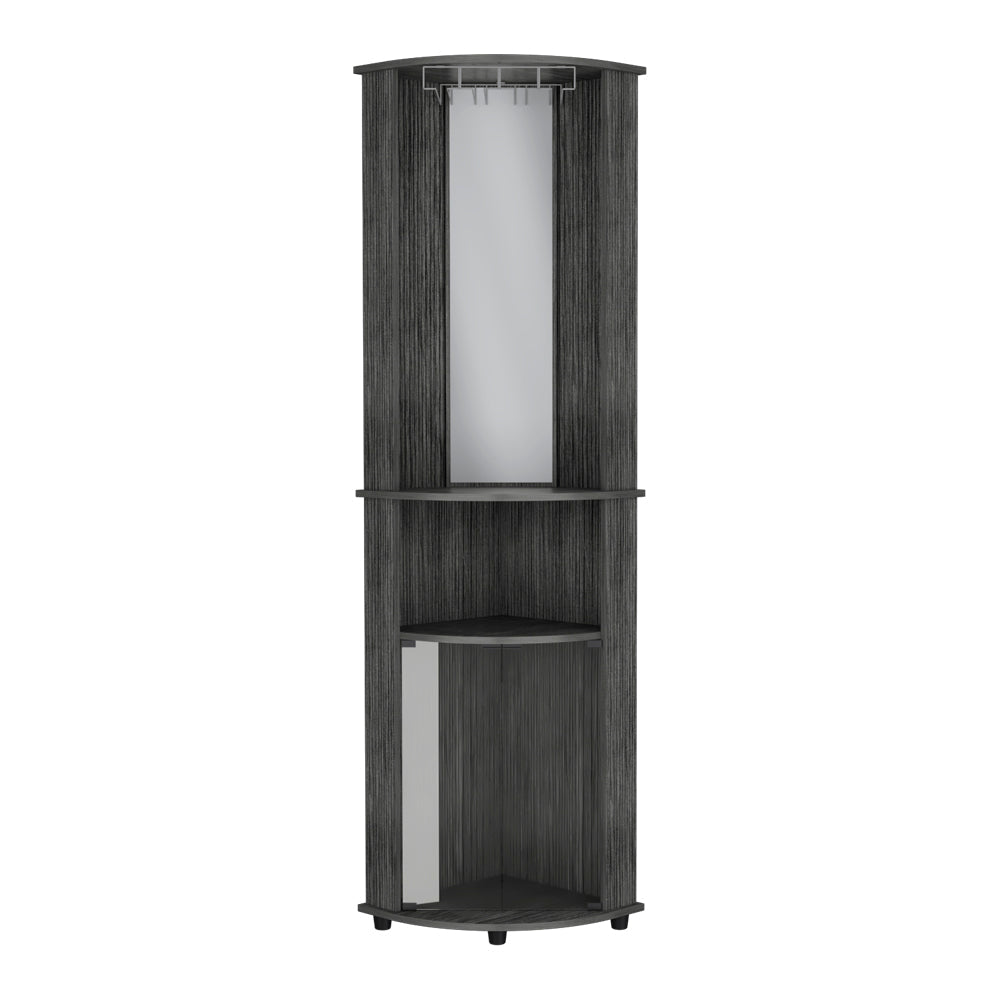 Bar Cabinet Corner,Bar Cabinet, Rialto, Smokey Oak, Smokey Oak Finish-4