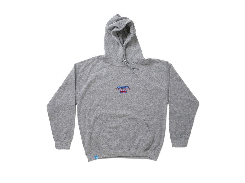 Heather Grey Hoodie With Dream Sports Design-2