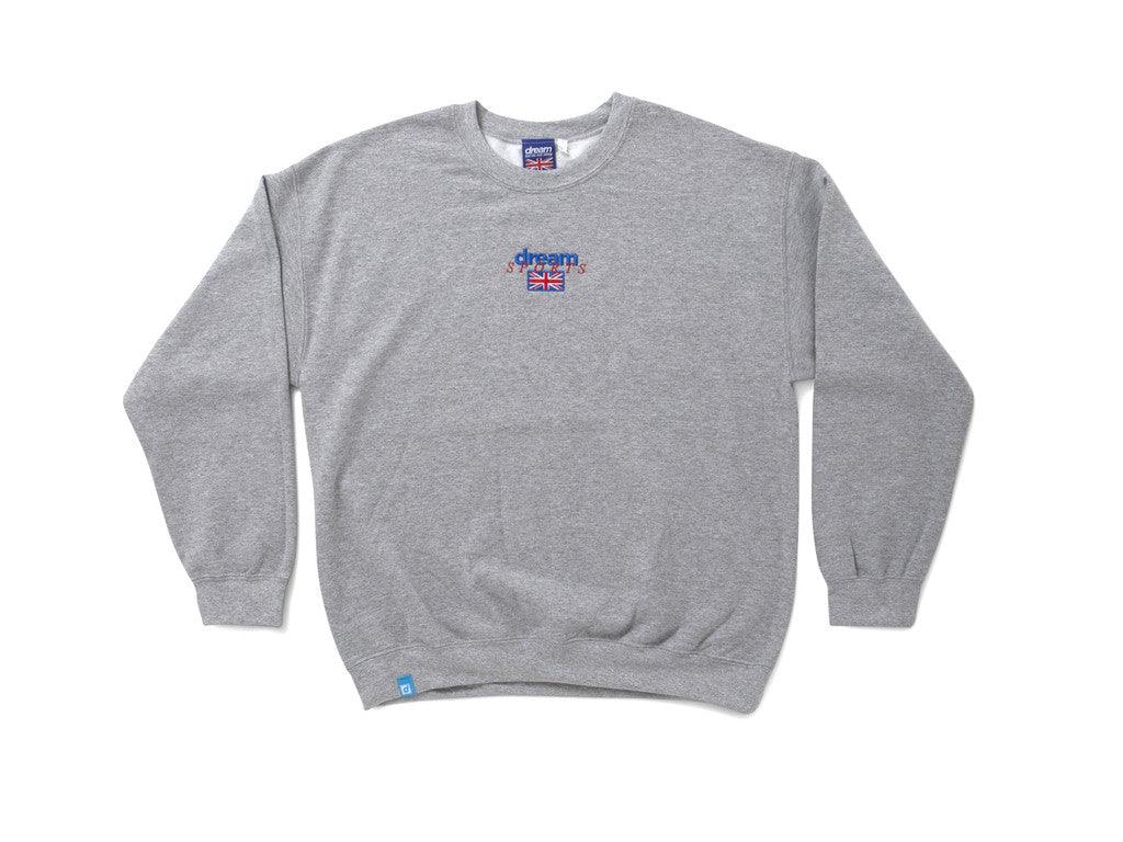 Heather Grey Sweatshirt With Dream Sports Design-2