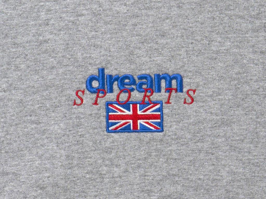 Heather Grey Sweatshirt With Dream Sports Design-3