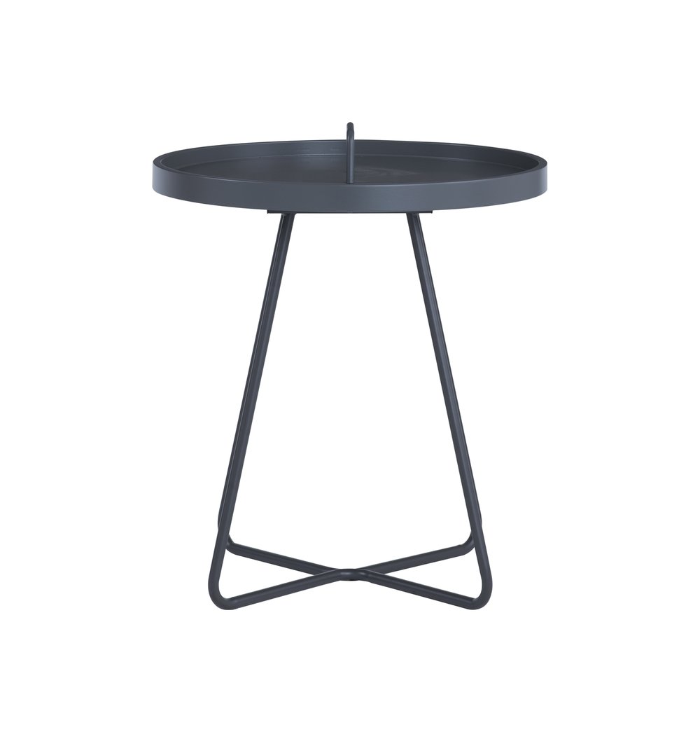 Jax Round Coffee Table - Grey-2