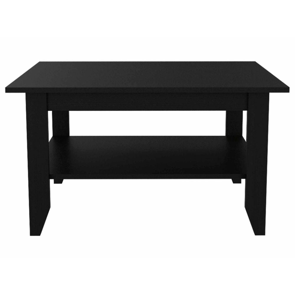 Coffee Table San Jose, One Shelf, Black Wengue Finish-4