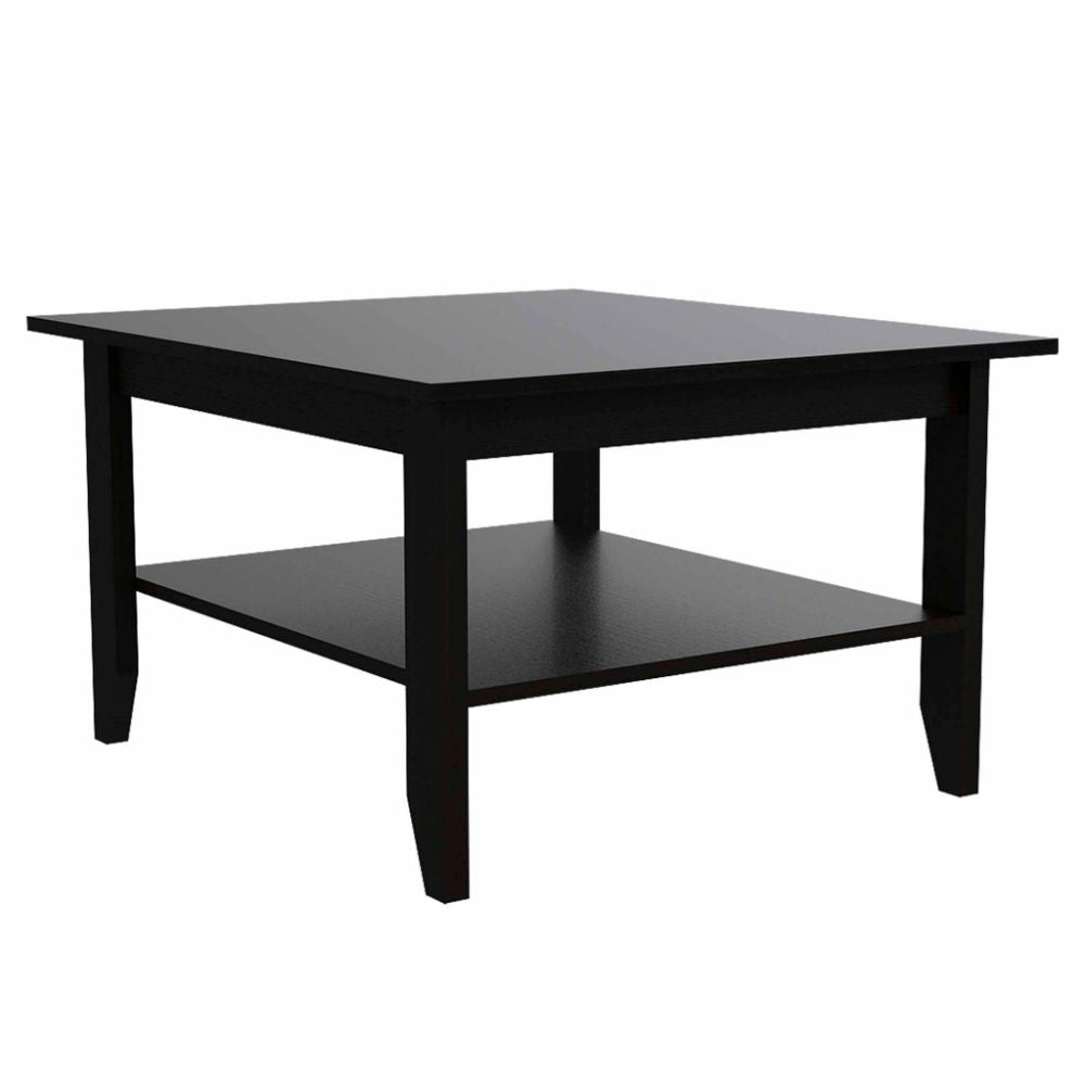 Coffee Table San Jose, One Shelf, Black Wengue Finish-2