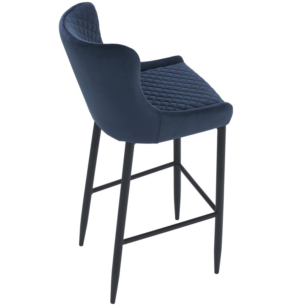 Saskia Counter Stool - Navy-2