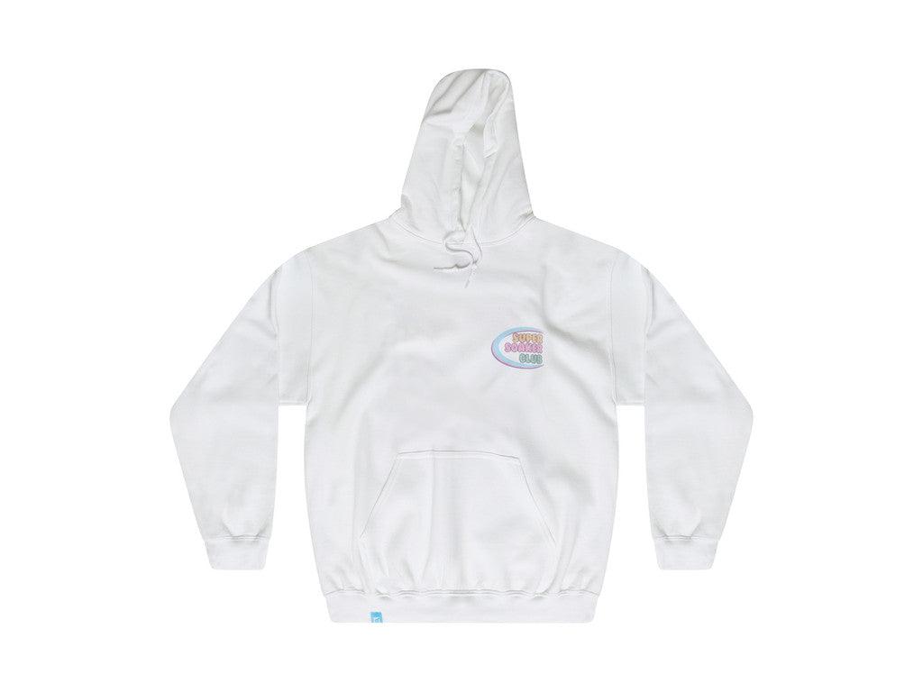 White Hoodie With Super Soaker Print-3